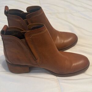 Korks Brown Ankle Boots Size 6.5